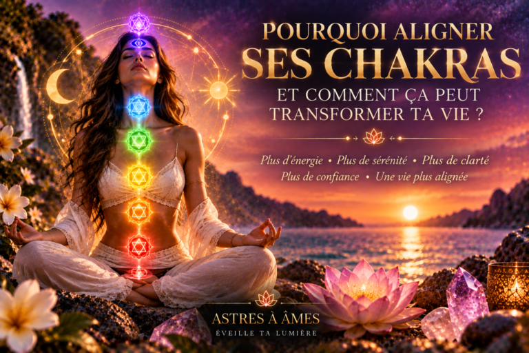 POURQUOI ALIGNER SES CHAKRAS ET COMMENT ÇA PEUT TRANSFORMER TA VIE ?