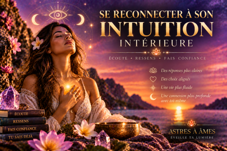 SE RECONNECTER À SON INTUITION INTÉRIEURE.