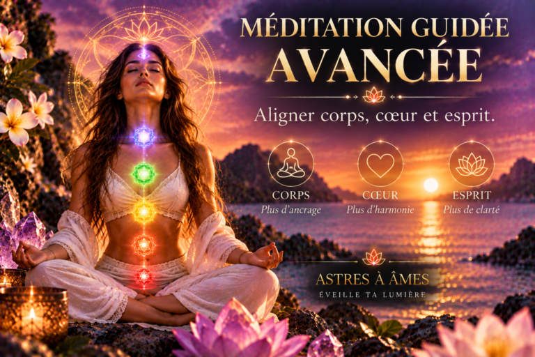 MÉDITATION GUIDÉE AVANCÉE : ALLER PLUS LOIN DANS LA CONNEXION À SOI
