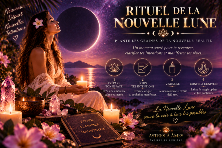 RITUEL DE LA NOUVELLE LUNE : SEMER LES GRAINES DE TES INTENTIONS.