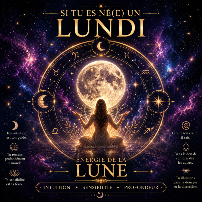 LUNDI  ÉNERGIE DE LA LUNE.