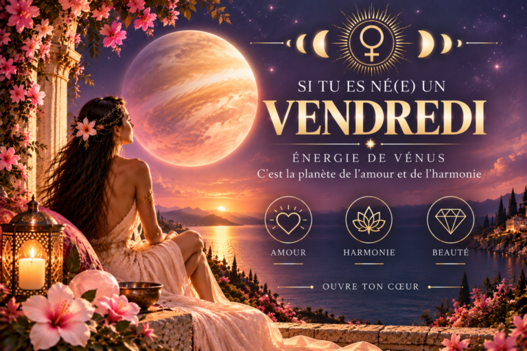 NÉE UN VENDREDI ? VÉNUS RÉVÈLE TON ÉNERGIE.