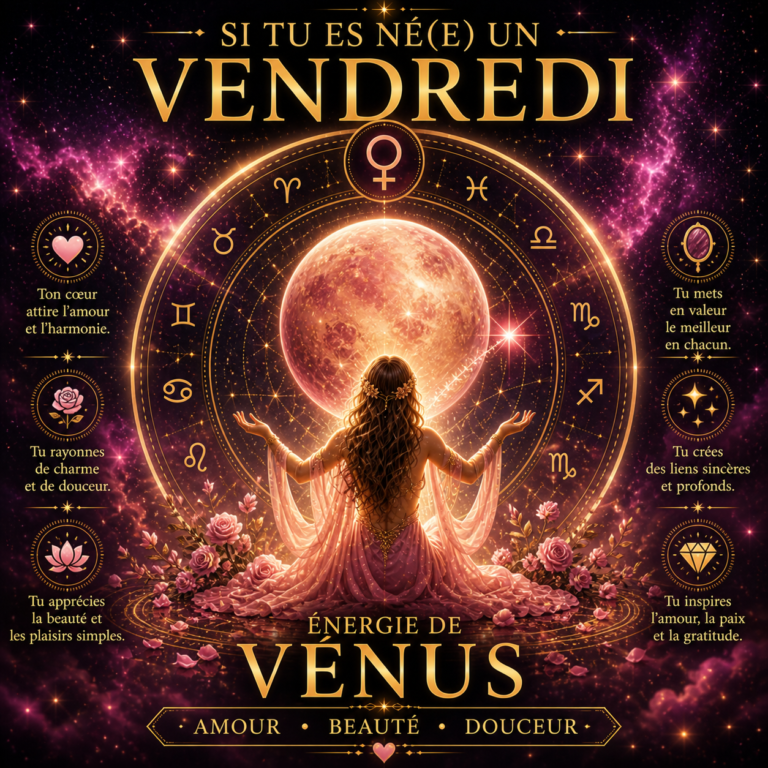 VENDREDI  ÉNERGIE DE VÉNUS.