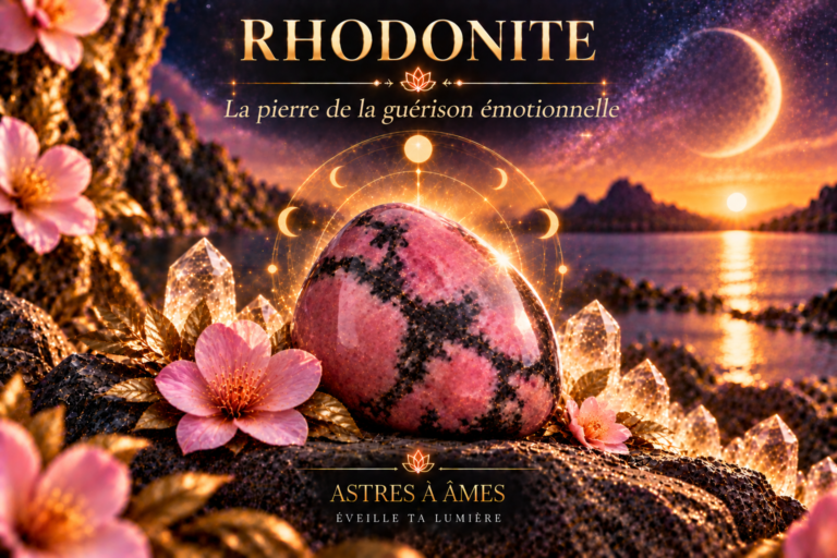 RHODONITE : ET SI TU ARRÊTAIS DE PORTER CE QUI T’A BLESSÉE ?