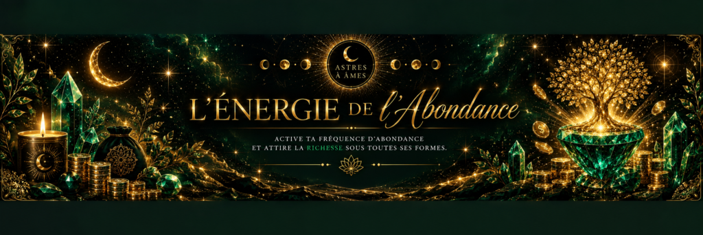 L’ÉNERGIE DE L’ABONDANCE.