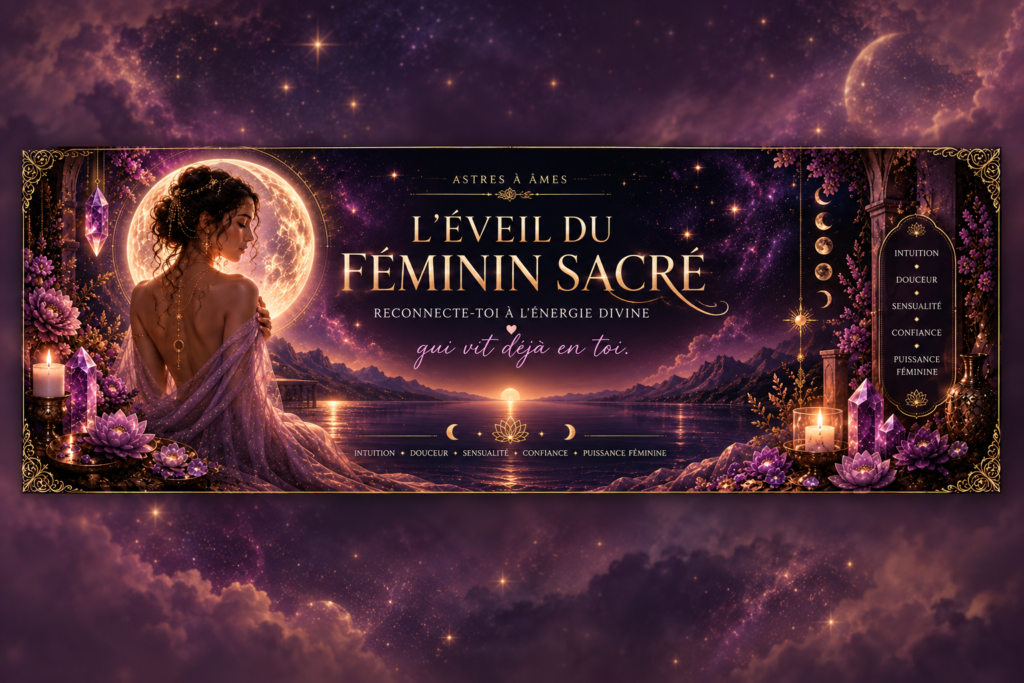 L’éveil du féminin sacré.
