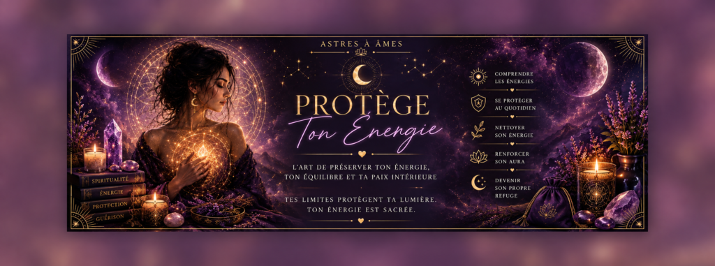 Protège ton énergie.
