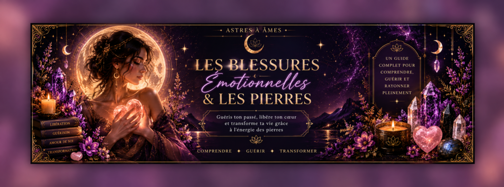 Les blessures émotionnelle & les pierres.